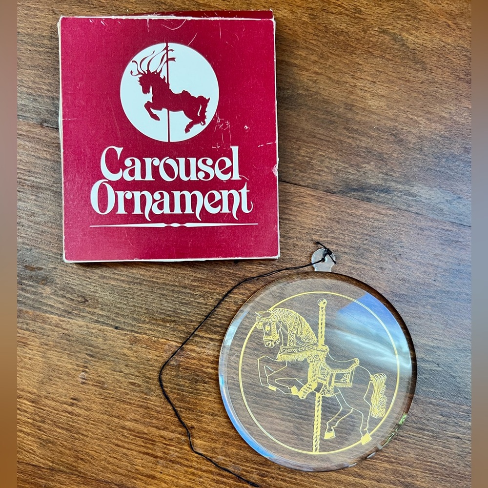 Vintage Carousel Ornament